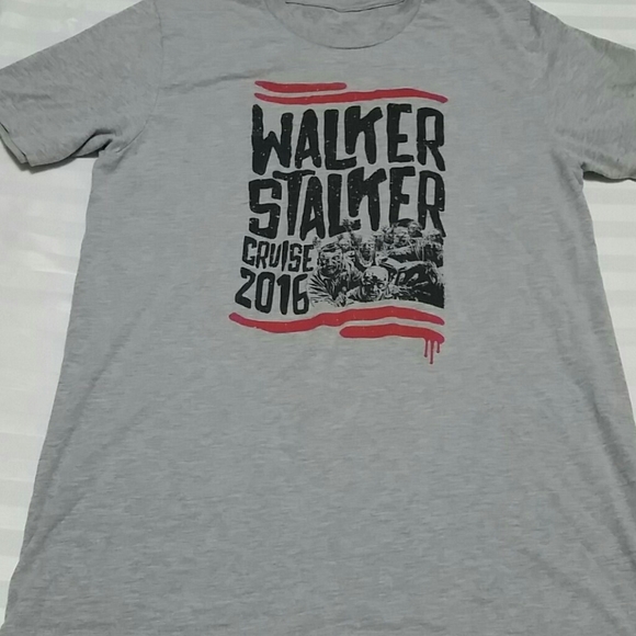 The Walking Dead Walker stalker cruise 2016 tshirt - Picture 3 of 9
